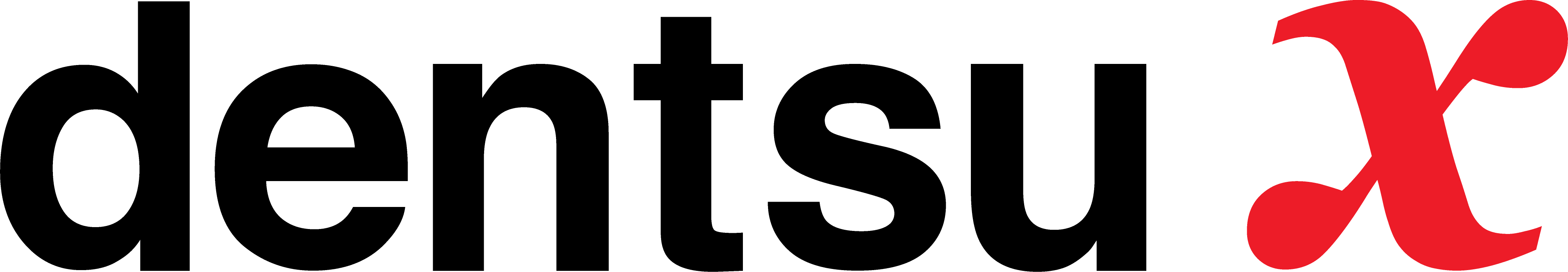 Dentsu x Logo